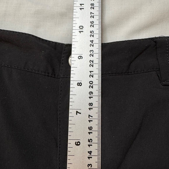 Eddie Bauer Women's TRAVEX NYLON Hiking/Trail Pants Black Adjustable Length Hem - Picture 12 of 15